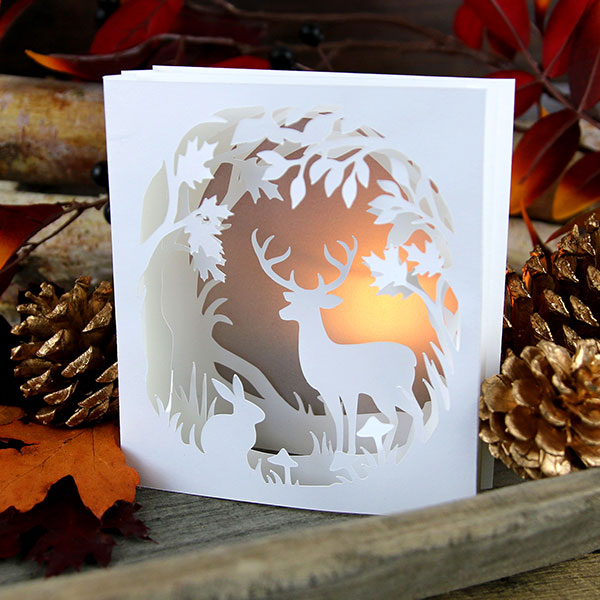 Greeting Cards - image features: Fantasy castle greeting card design