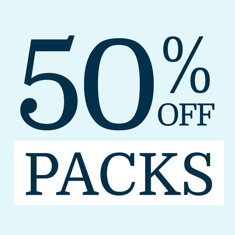 50% off Design Packs