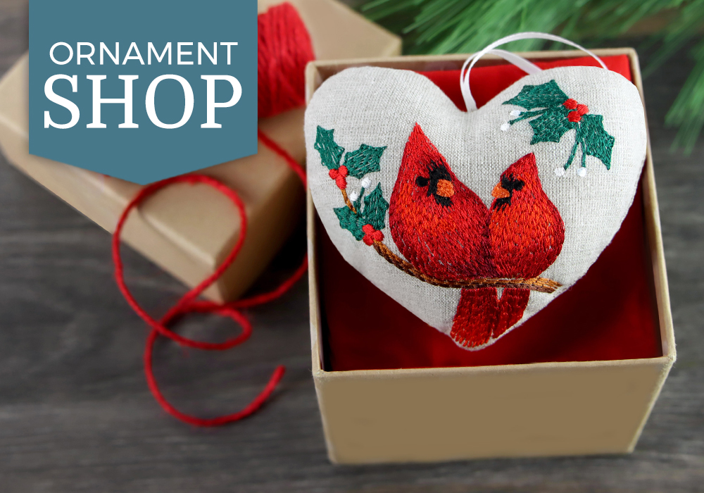 65% off Ornament Shop - image features: Cardinal ornament 