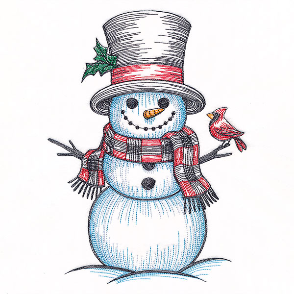 Snowmen - image features: sweet snowman design - click here to shop