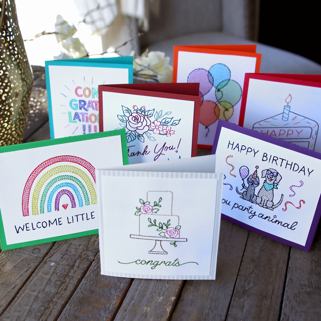 Greetings & Goodies - image features: different cardstock designs - click here to shop