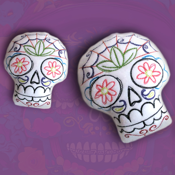 Sugar Skull Pincushion