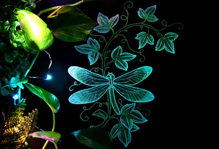 Weekly Sale - 65% off - image features: dragonfly spray - click here to shop