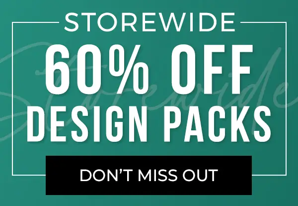 Pack sale - 60% off - click here to shop