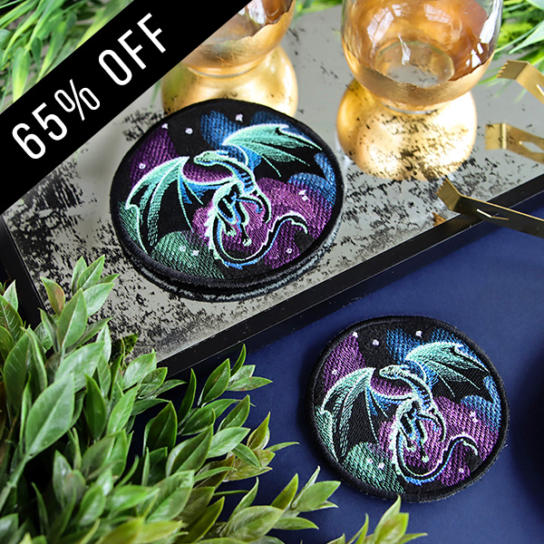 Fantastical Dragon Coasters - click here to shop